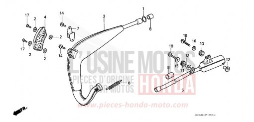 EXPANSIONSKAMMER (RF/R2F/R2G) CR80RF de 1985